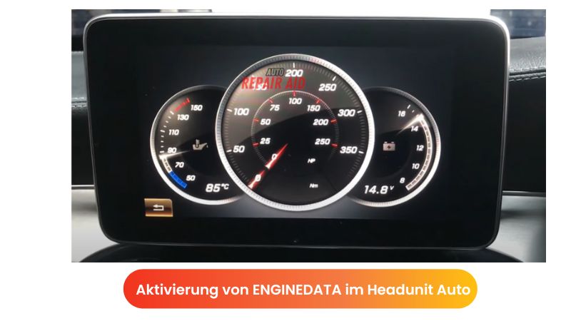 Aktivierung von ENGINEDATA im Headunit Auto