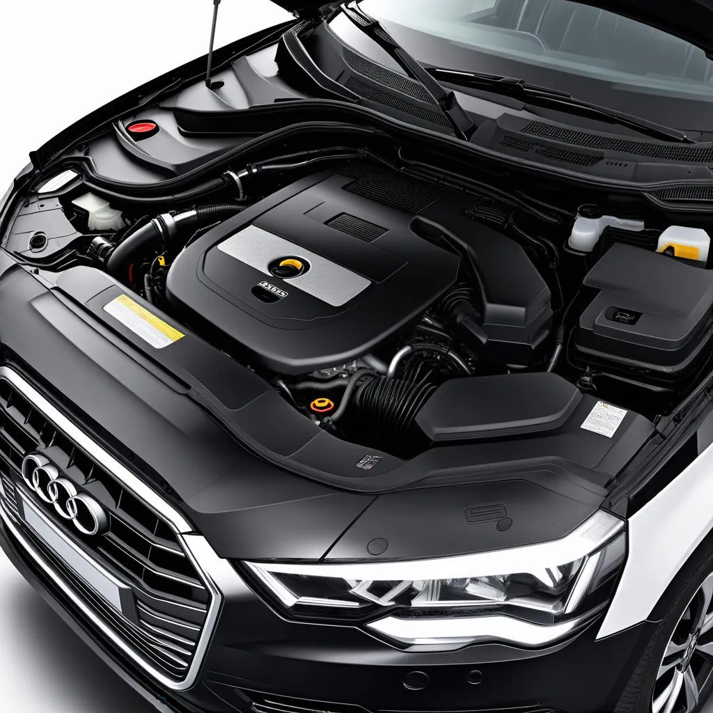 Audi Q2 Engine Compartment