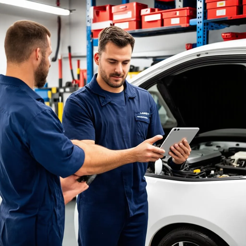 Automechaniker erklärt Kraftstoff