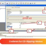 Codieren fur CD-Ripping-Modus