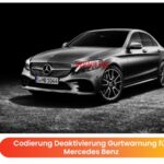 Codierung Deaktivierung Gurtwarnung für Mercedes Benz