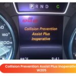 Collision Prevention Assist Plus Inoperative W205