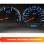 Mercedes Instrument Cluster codieren