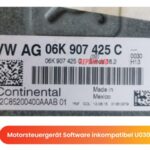 Motorsteuergerät Software inkompatibel U0302