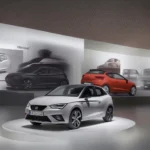 Showroom mit neuen Seat Ibiza