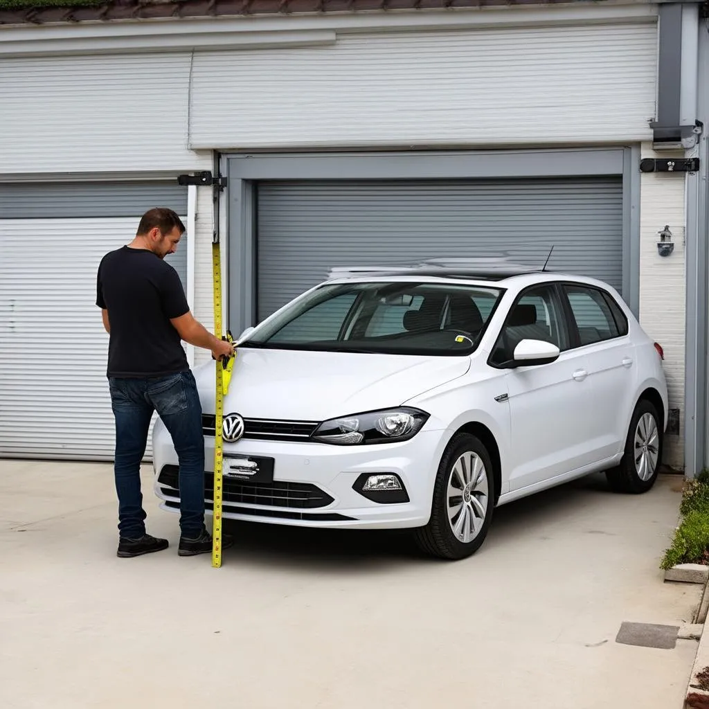 Abmessungen VW Polo Garage