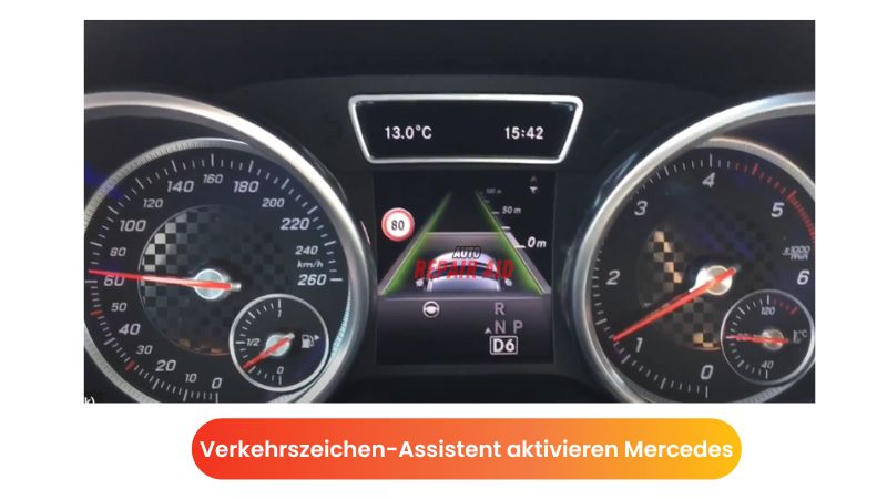 Verkehrszeichen-Assistent aktivieren Mercedes