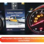 Warnsystem Mercedes Collision Prevention Assist ausschalten