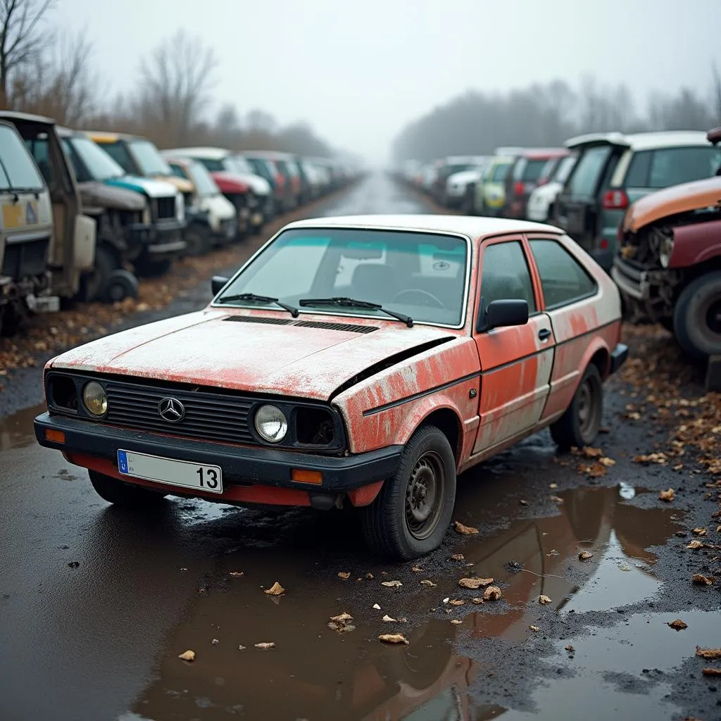 Autoverschrottung mit Abwrackprämie