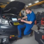 ADAC Autocheck in der Werkstatt