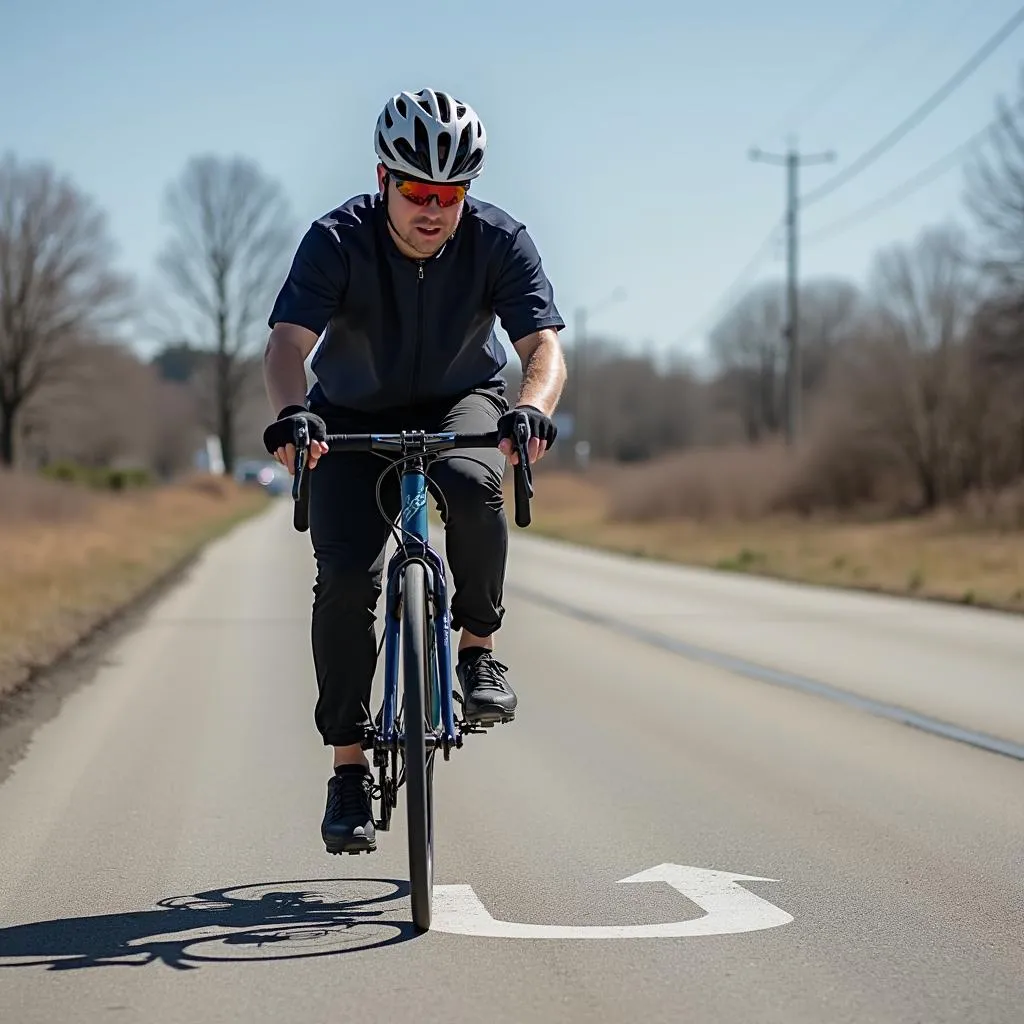 ADAC Fahrradtraining Erwachsene Bremsen