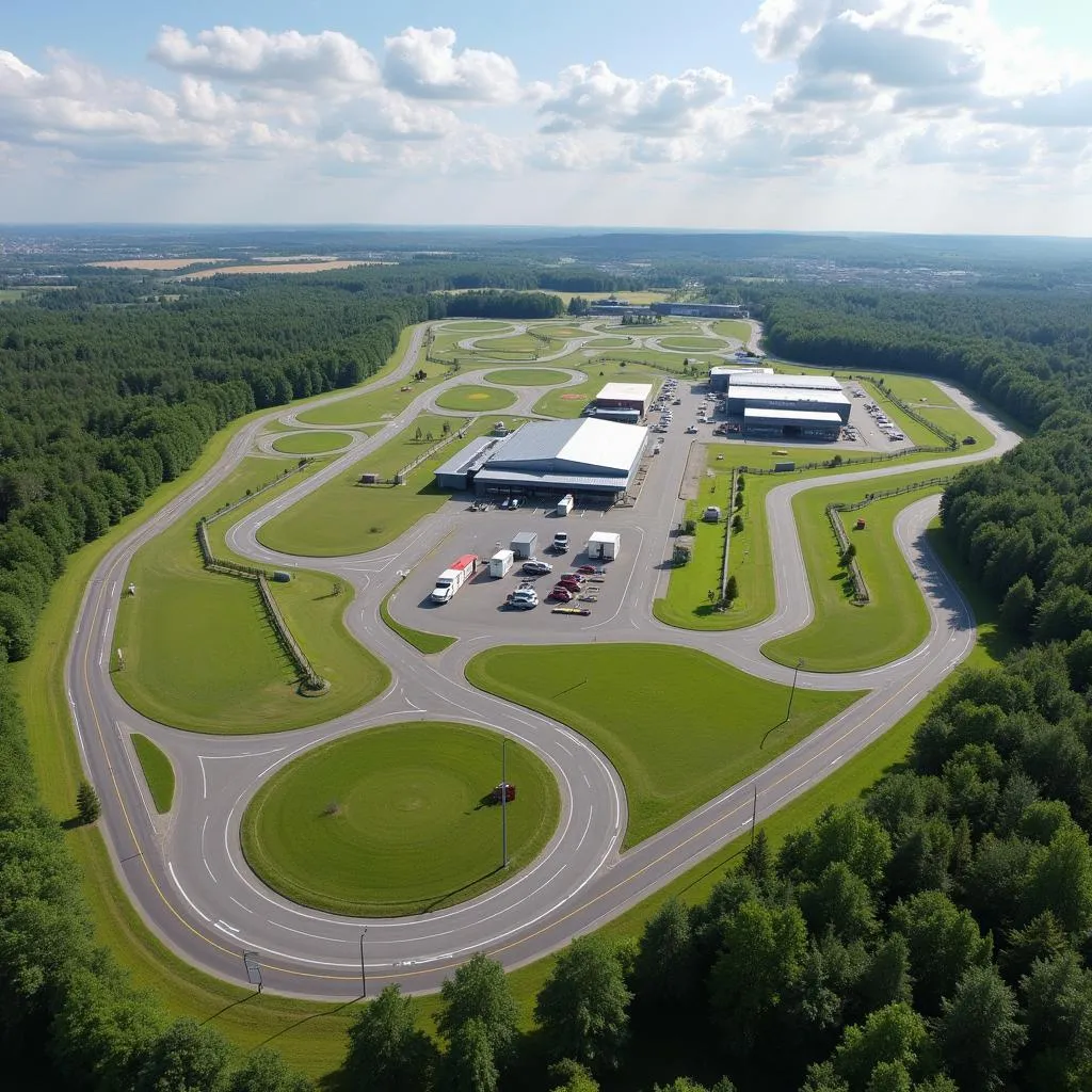 ADAC Fahrsicherheitszentrum Kempten Trainingsgelände