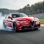 Alfa Romeo Giulia Beschleunigung von 0 auf 100