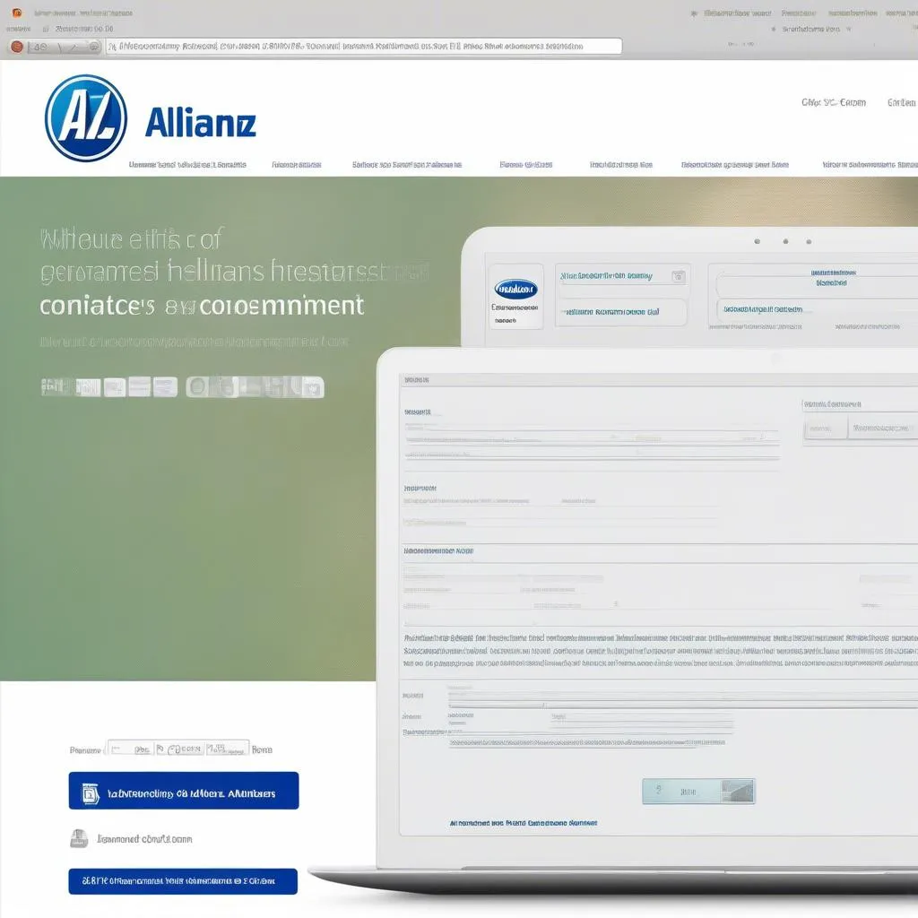 Allianz Kontakt Online-Formular: Füllen Sie das Formular aus und senden Sie es ab