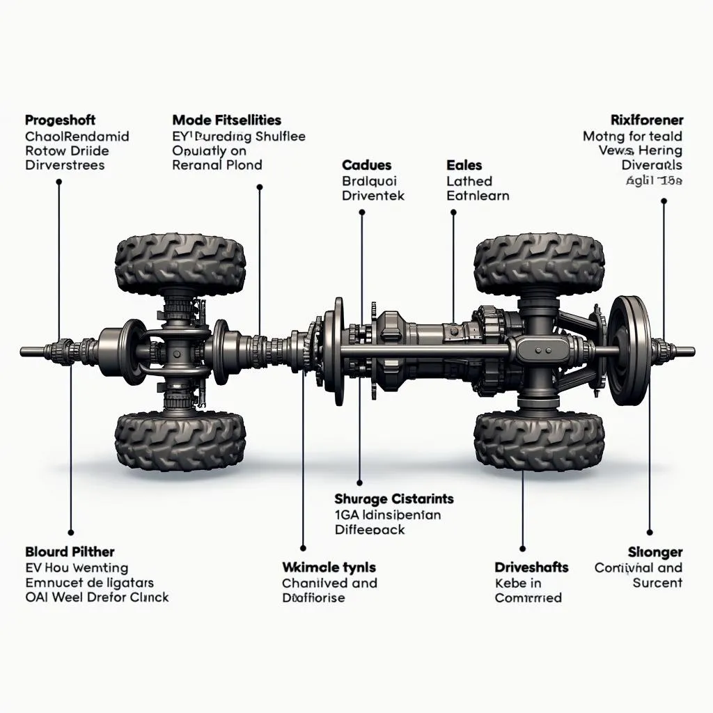 6x6 Allradantriebssystem