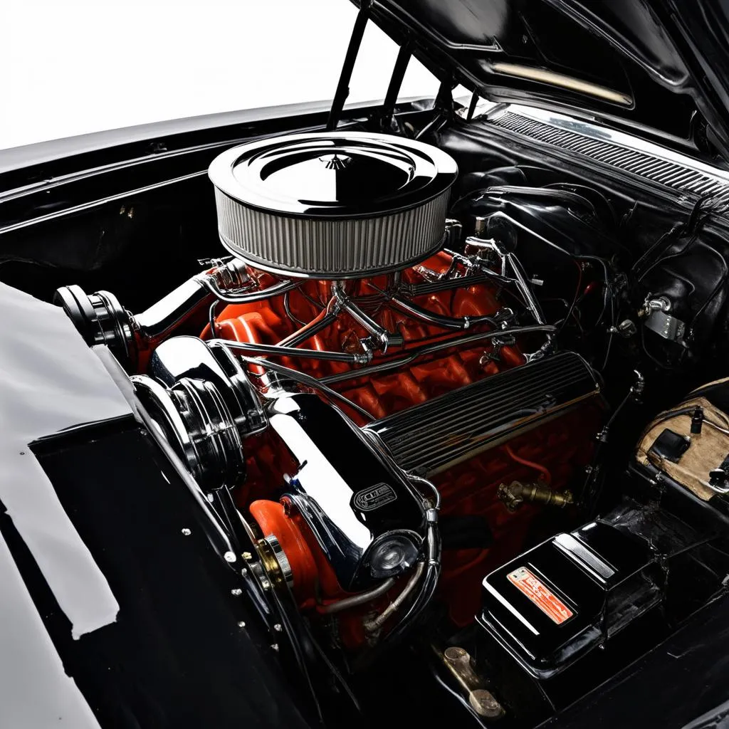 American Muscle Car Engine