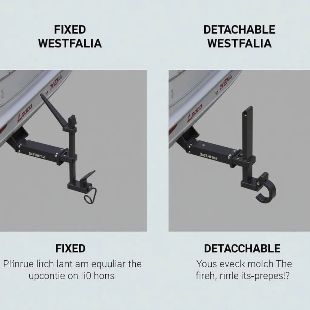 Différents types d'attelages comparés