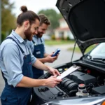 Mobile Fahrzeugbewertung durch Experten