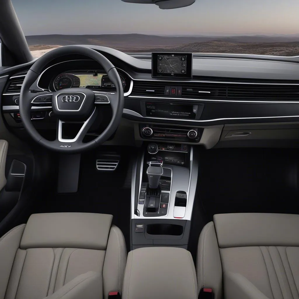 Audi A4 B9 Navigation med Apple CarPlay