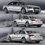 Audi A4 Facelift Vorher-Nachher Vergleich