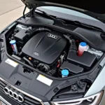 Audi A5 2.0 TDI Motorraum