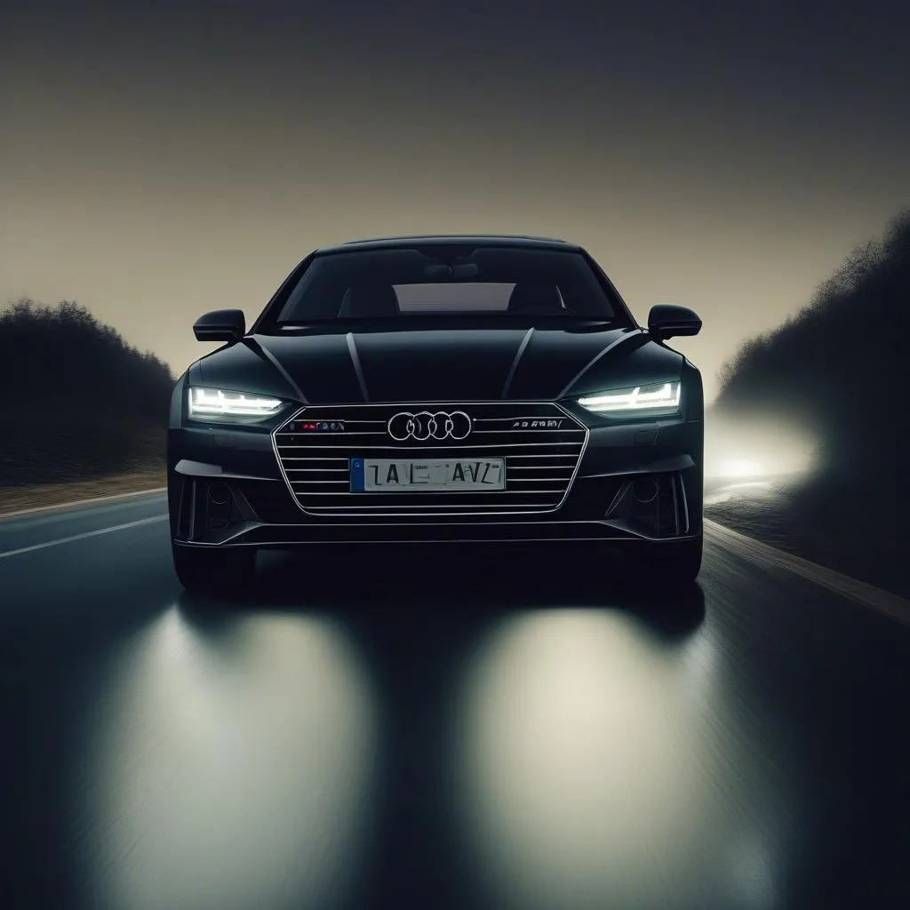 Audi A7 mit Matrix LED Scheinwerfern