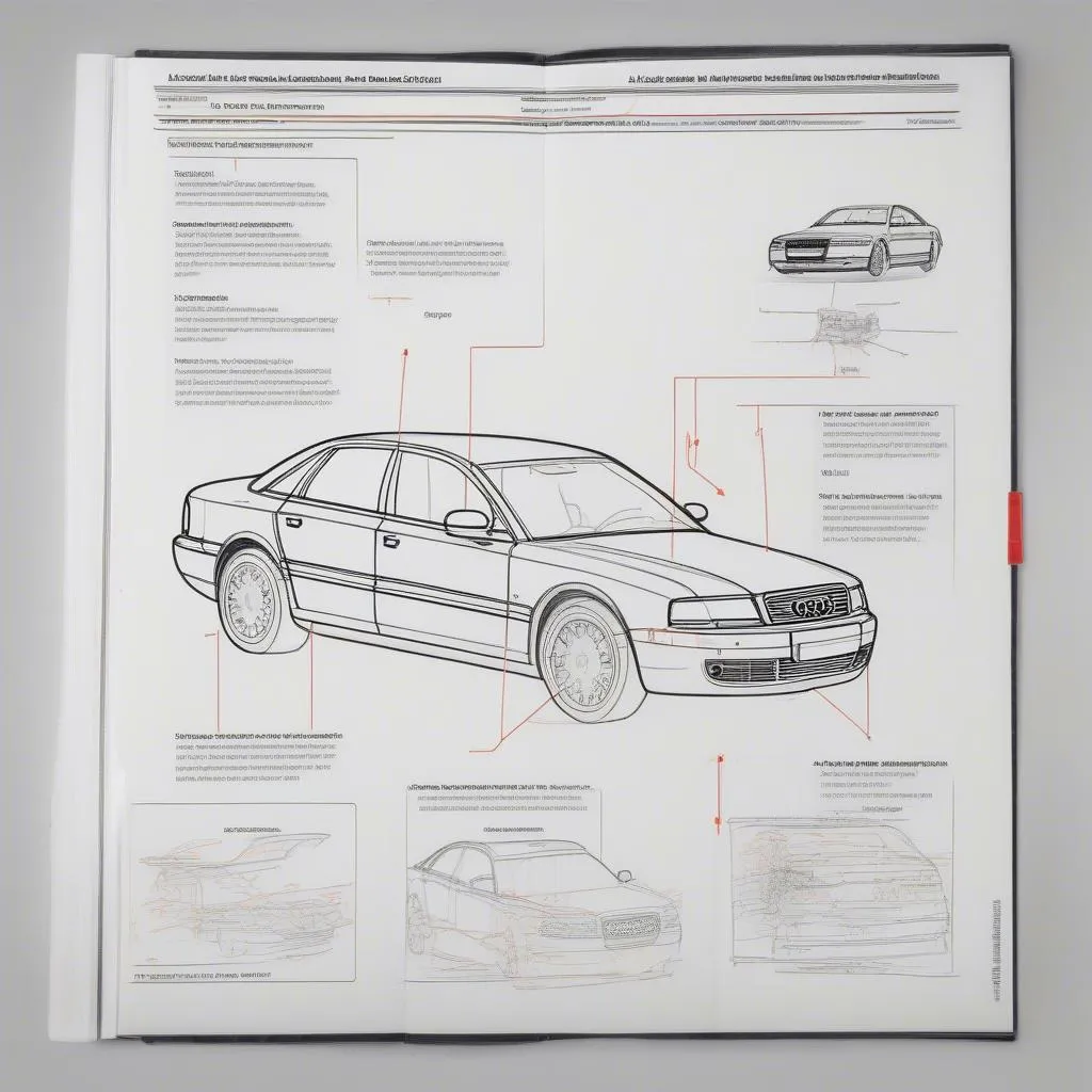 Offene Reparaturanleitung für den Audi A8 1999