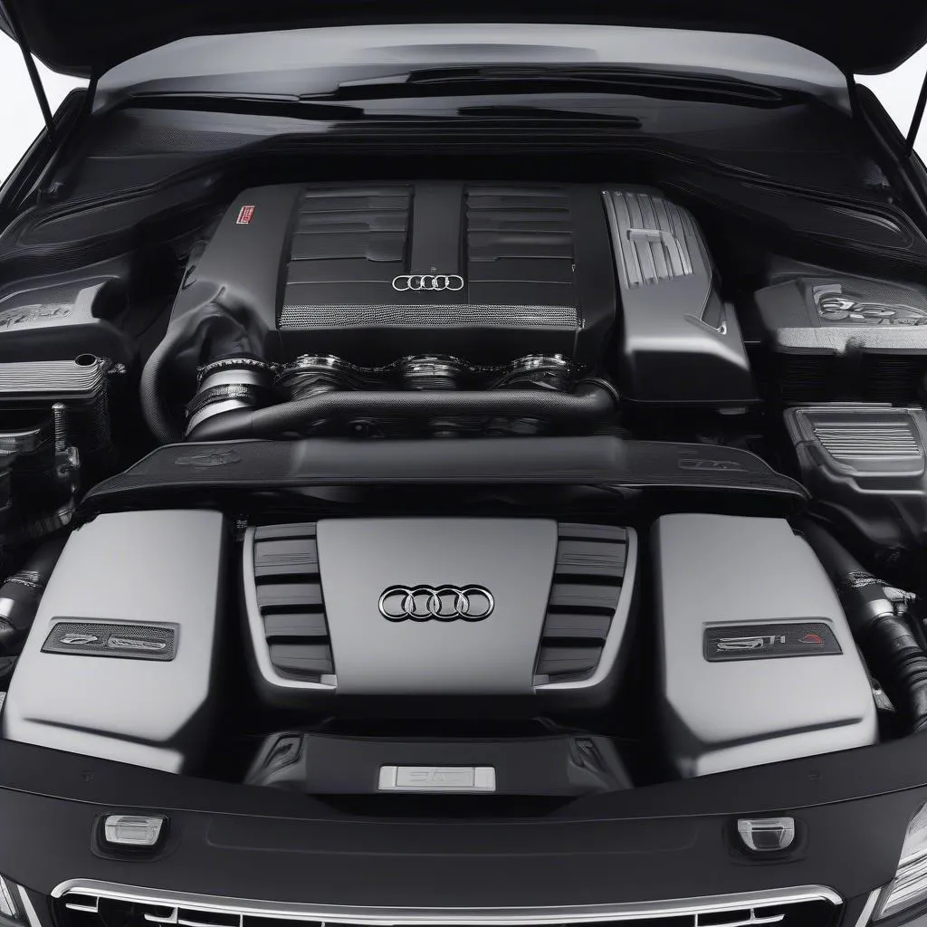 Audi S8 Plus Engine