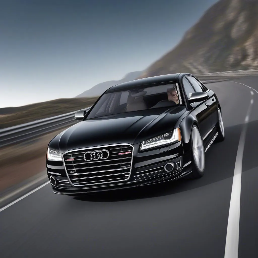 Audi S8 Plus On Road