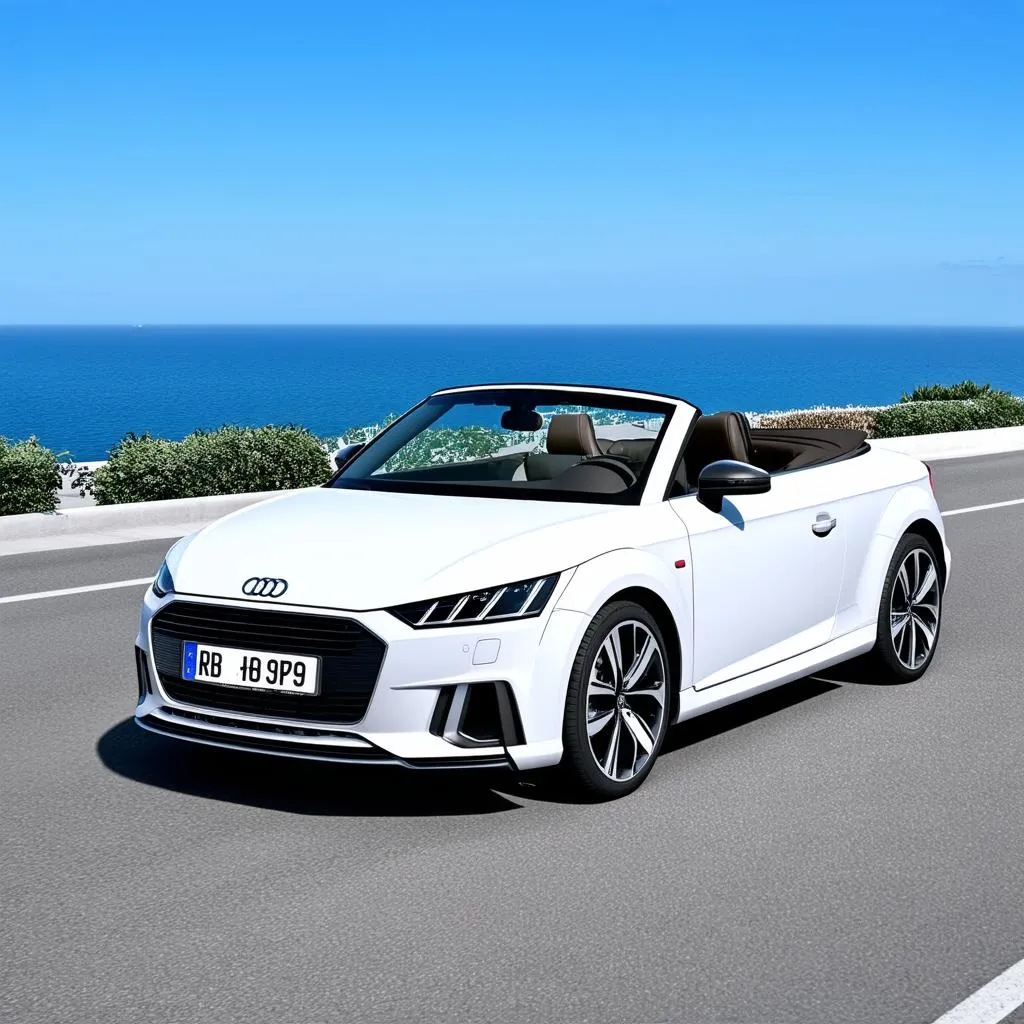 Audi TT Cabrio 2020 Frontansicht