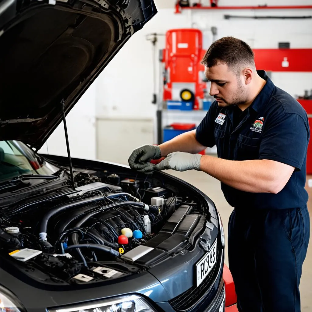 Auto Reparatur Werkstatt