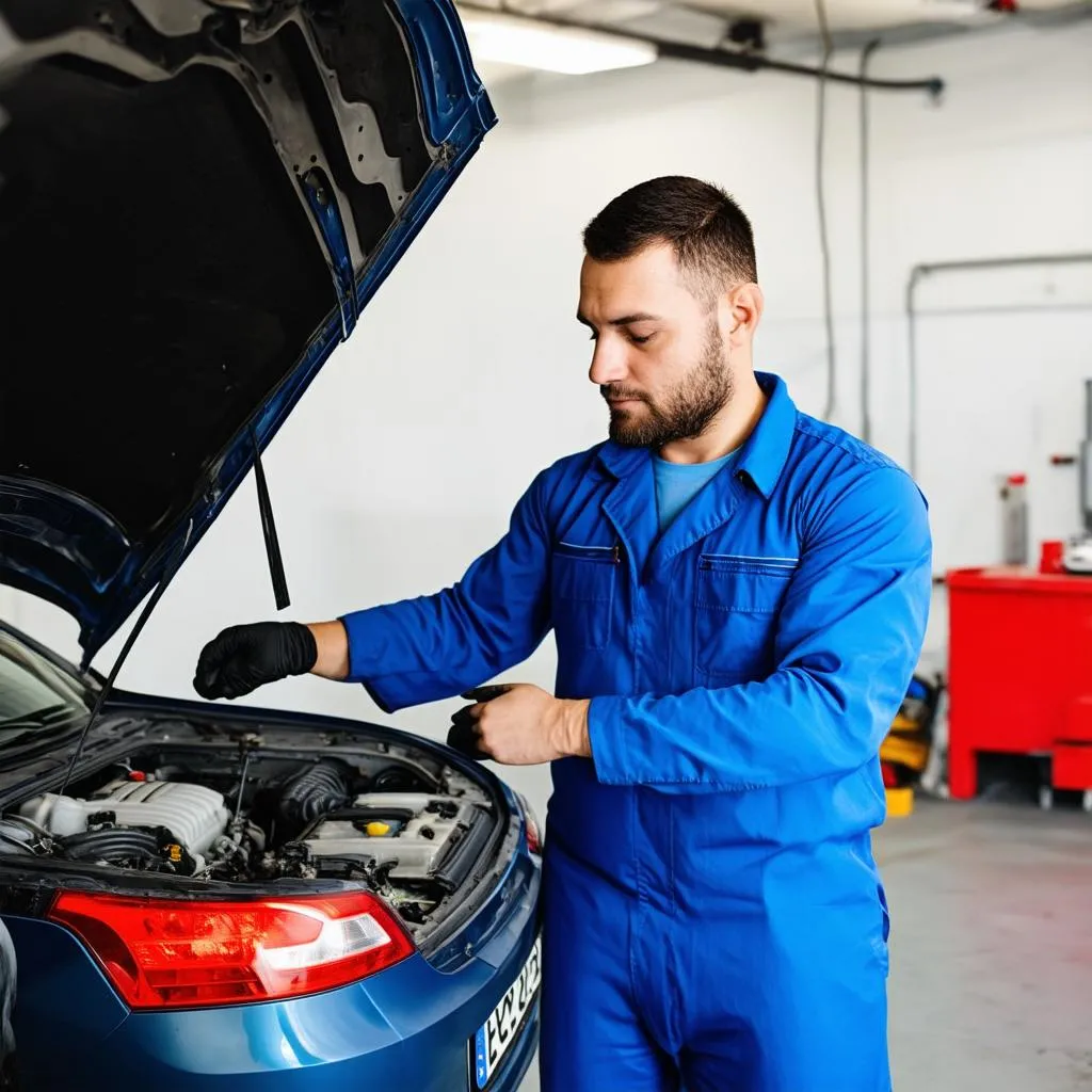 Auto Reparatur Werkstatt