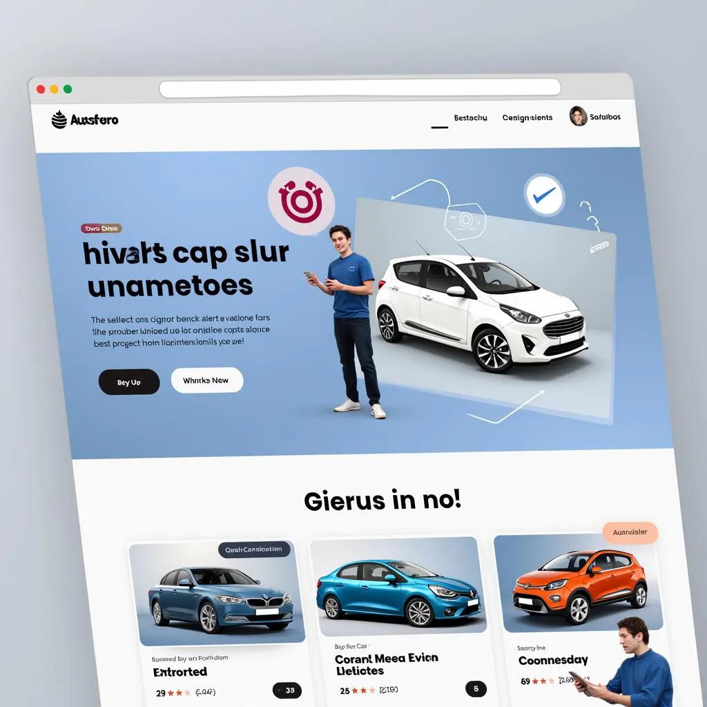 Autokauf auf Online-Plattform