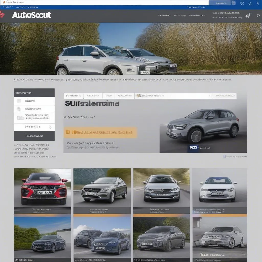 Autoscout24 웹사이트