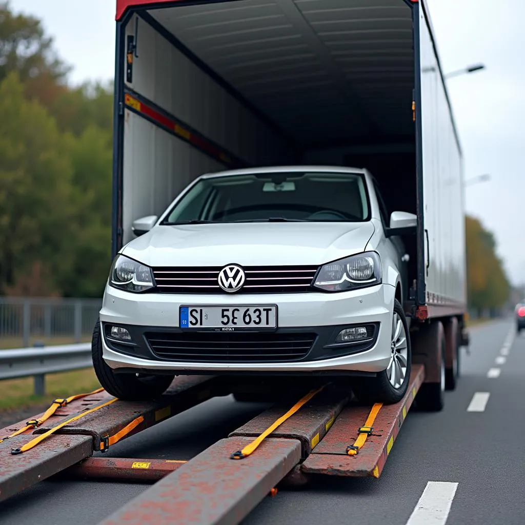 Autotransport Spanien Sicherheit