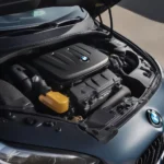 BMW 118i Hatch Motorraum