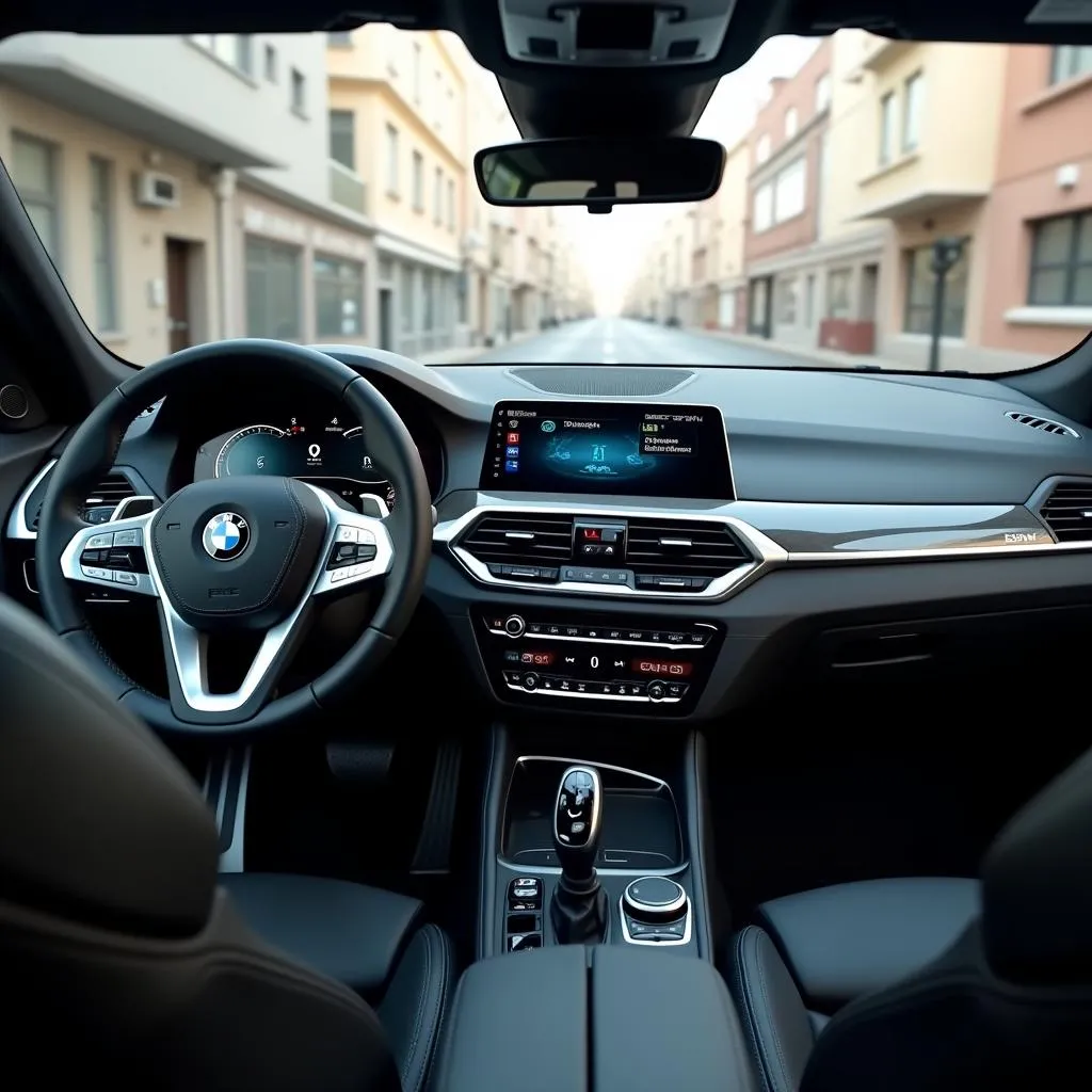 BMW X1 Hybrid Innenraum Dashboard