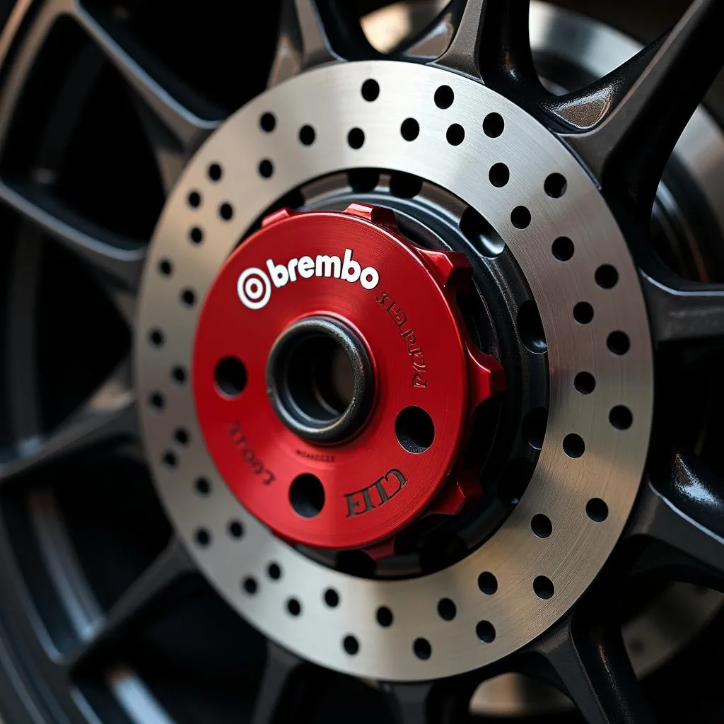 Cakram dan bantalan rem Brembo