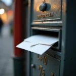 Bußgeldbescheid im Briefkasten