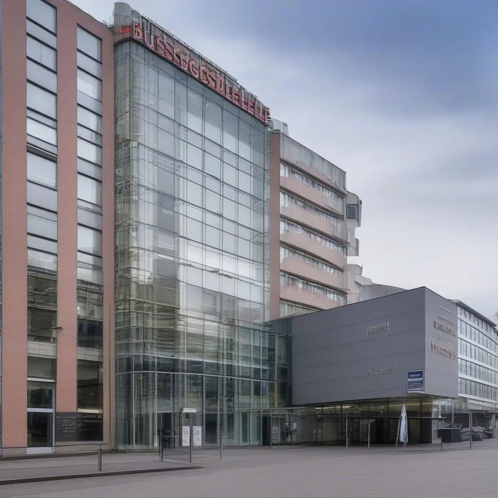 Gebäude der Bussgeldstelle