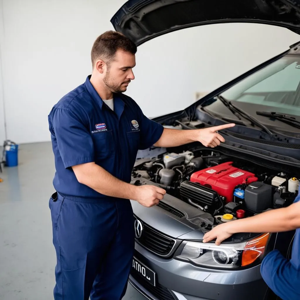 Mechaniker erklärt Autoreparaturen