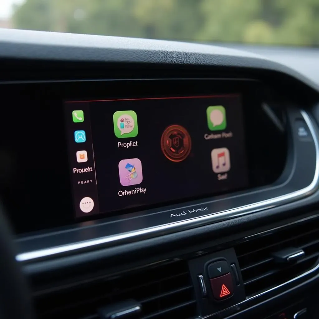 CarPlay Integration im Audi MMI System