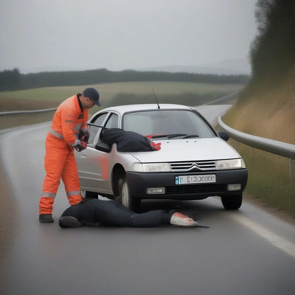 Citroën Pannenhilfe Mechaniker