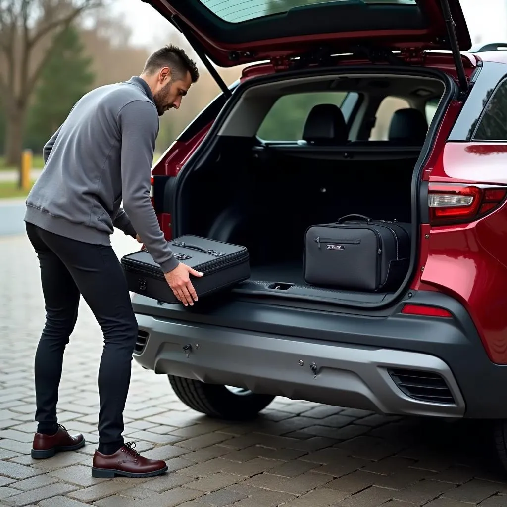 Cupra Terramar Ladekante und Heckklappe