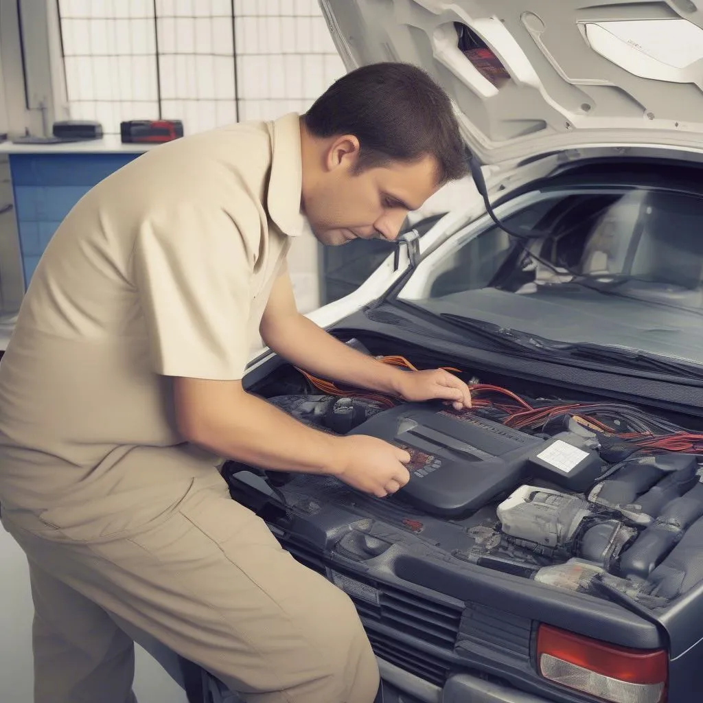 Diagnosi Dacia con computer