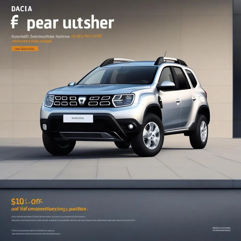 Dacia Duster 0% Finanzierung Angebot