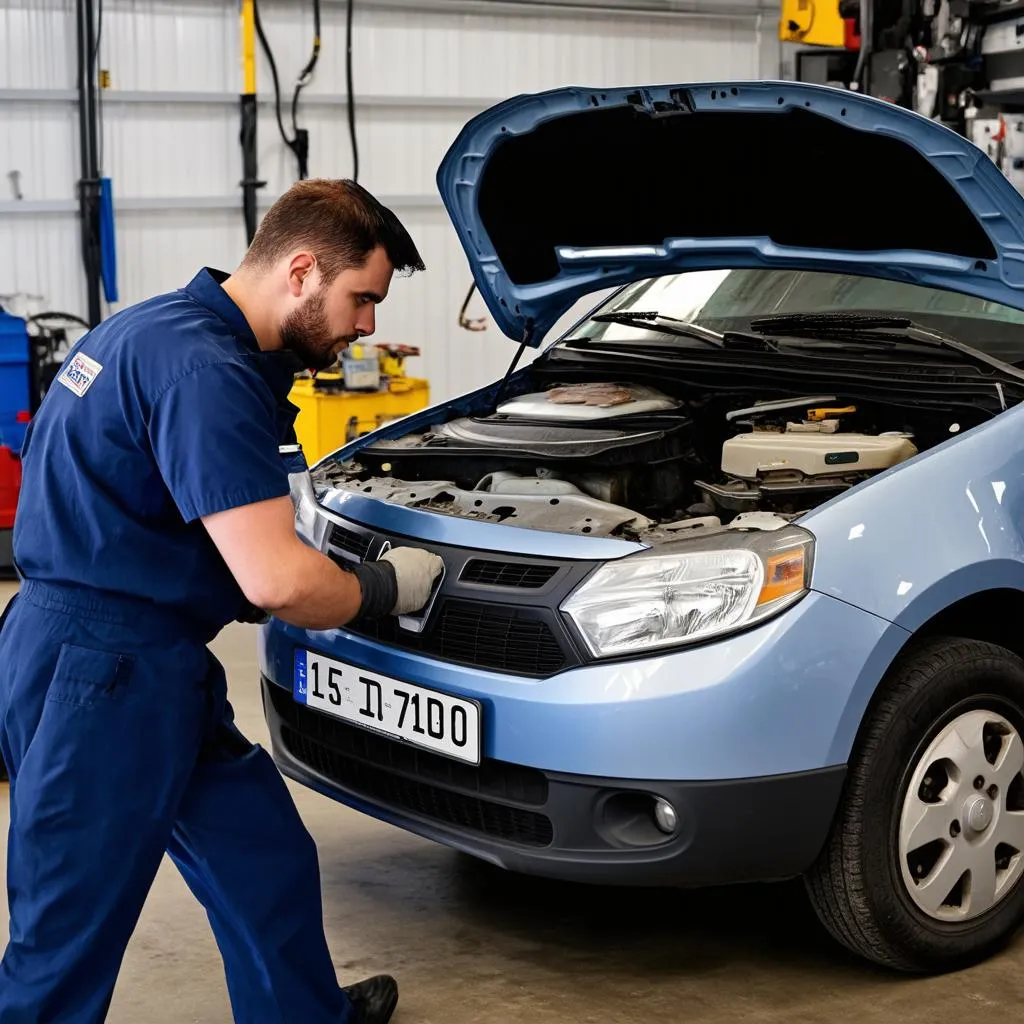 Dacia Logan Reparatur