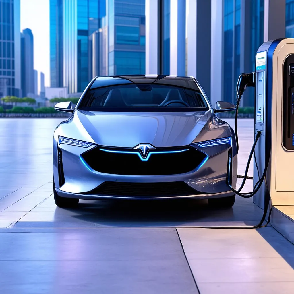 Estação de carregamento para carro elétrico