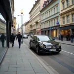 Falschparker blockieren Gehweg in Stuttgart