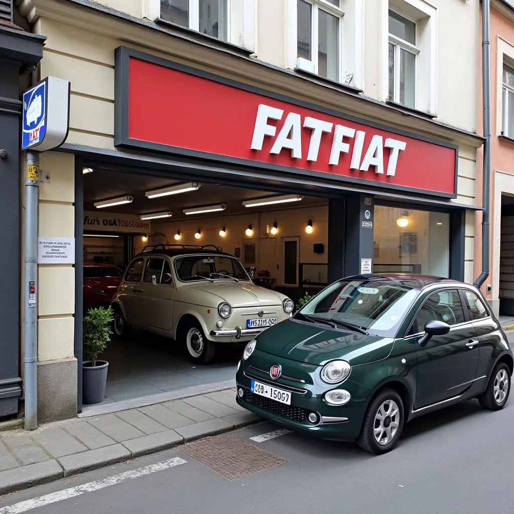 Werkstatt für Fiat Reparatur an der Seesener Straße